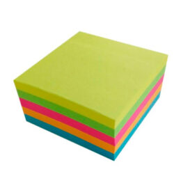 Bloco Rascunho Neon Quadrado 8x8