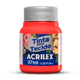 Tinta tecido fosca vermelho fogo