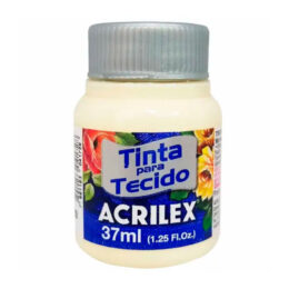 Tinta para tecido fosca marfim