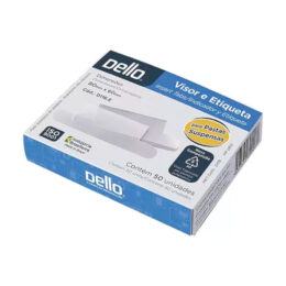 Visor e Etiqueta Branca