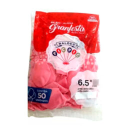 Balão Liso Granfesta 6.5 Rosa Baby