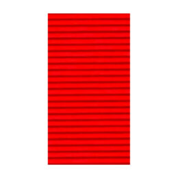 Papel Micro Ondulado vermelho