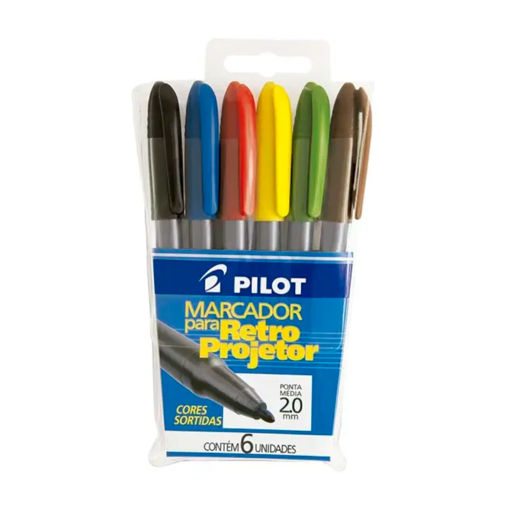 Caneta retroprojetor 2.0 mm