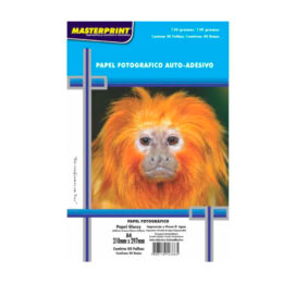 Papel fotográfico auto adesivo