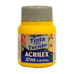 Tinta tecido fosca amarelo