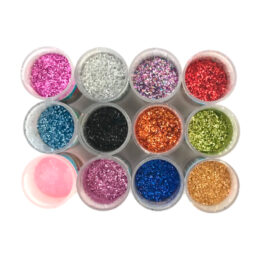 Glitter cores diversas
