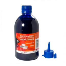 Tinta para pincel para quadro branco azul