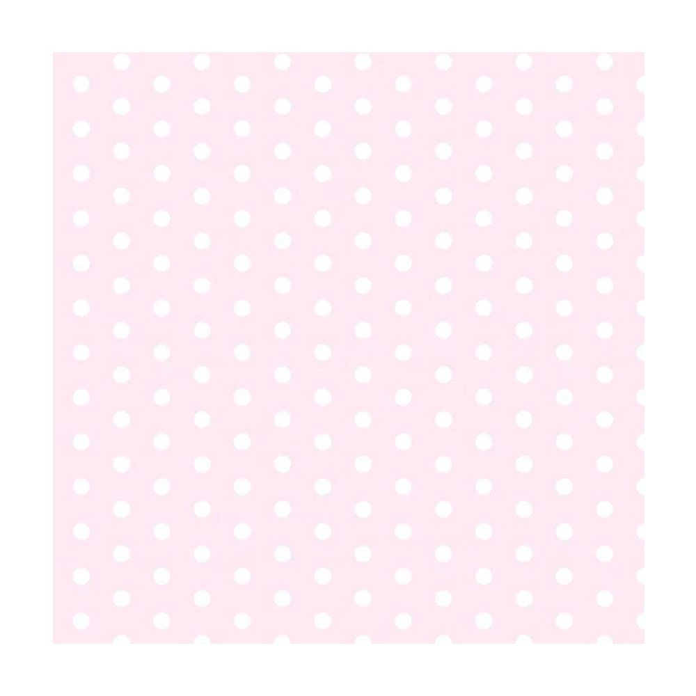 Placa EVA rosa com bolinha branca