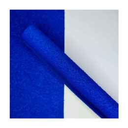 Placa EVA atoalhado azul escuro